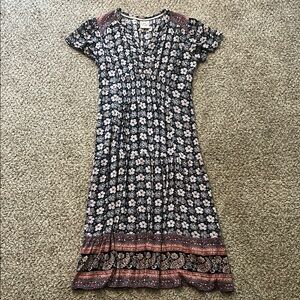 Knox Rose Floral Midi-Dress